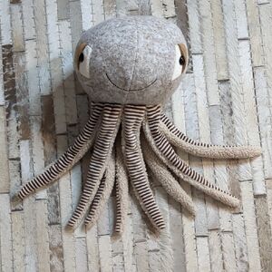 Mary Meyer FabFuzz 14" Sir Saltz Octopus Stuffed Animal